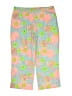 Lilly Pulitzer Floral Pink Casual Pants Size 14 - photo 1