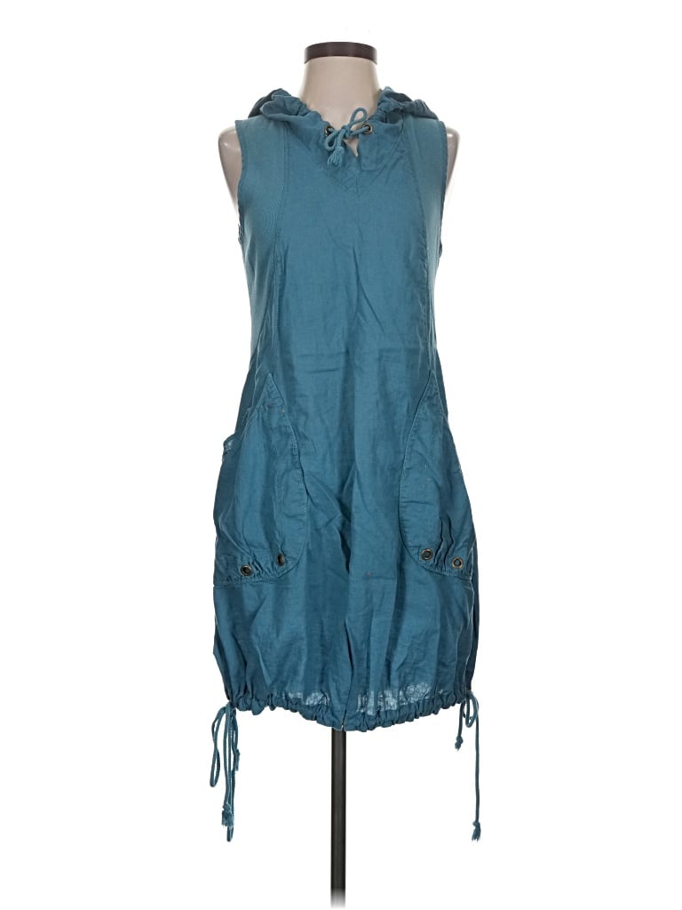 Pre-owned Wearables Casual Dress In Teal