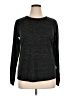 Tek Gear Black Long Sleeve Top Size XL - photo 1