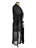 Eileen Fisher Solid Black Cardigan Size L - photo 4
