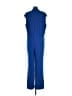 Peter Nygard Solid Blue Jumpsuit Size M - photo 2