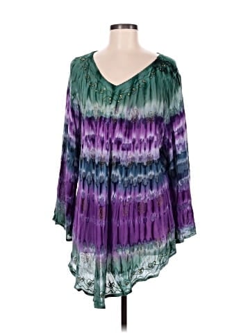 Greater Good Network 3/4 Sleeve Blouse (view 1)
