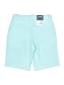 IZOD Solid Teal Shorts Size 16 - photo 2