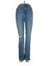 Just Black Hearts Blue Jeans Size 24 waist - photo 1