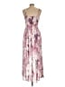 Lulus 100% Polyester Tie-dye Pink Cocktail Dress Size L - photo 2