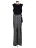 Spense Houndstooth Gray Jumpsuit Size 14 - photo 1