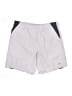 Nike 100% Polyester Color Block Gray Athletic Shorts Size L - photo 1