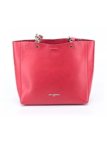 Karl Lagerfeld Paris Leather Tote (view 1)