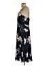 Lulus 100% Polyester Floral Blue Cocktail Dress Size L - photo 5