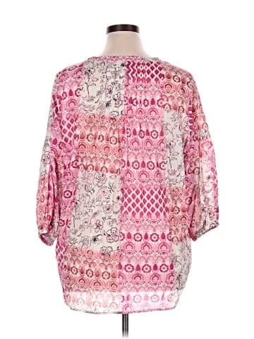 Elie Tahari 3/4 Sleeve Blouse (view 2)