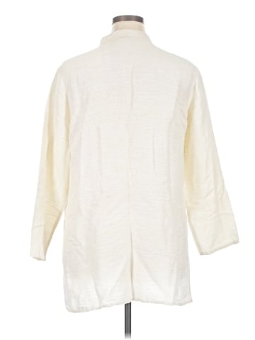 Eileen Fisher 3/4 Sleeve Button-Down Shirt (view 2)