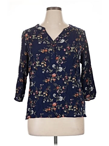 Fun2Fun 3/4 Sleeve Blouse (view 1)