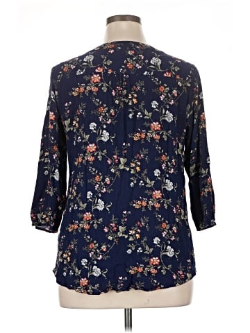 Fun2Fun 3/4 Sleeve Blouse (view 2)