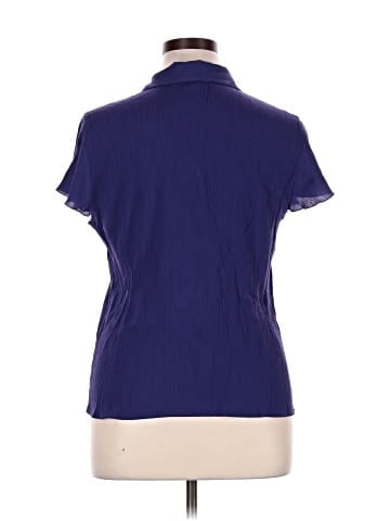 Sag Harbor Short Sleeve Blouse (view 2)