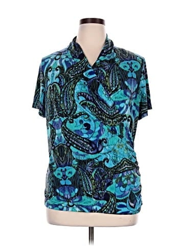 DressBarn Short Sleeve Blouse (view 1)