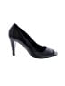 J Vincent 100% Leather Black Heels Size 7 1/2 - photo 1