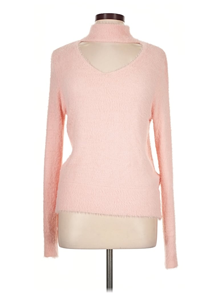 Pre-owned Almost Famous Pullover Sweater In Pink