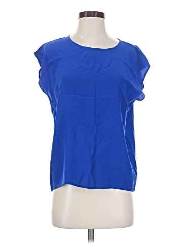 Assorted Brands Short Sleeve Silk Top (view 1)