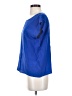 Assorted Brands 100% Silk Blue Short Sleeve Silk Top Size S (estimated) - photo 5
