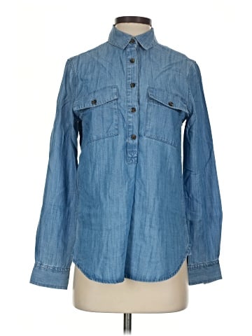 Lands' End Long Sleeve Button-Down Shirt (view 1)