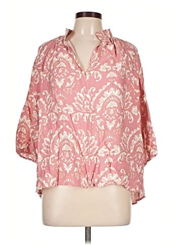 Glam 3/4 Sleeve Blouse (view 1)