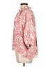Glam 100% Polyester Paisley Pink 3/4 Sleeve Blouse Size L - photo 5