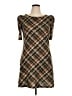 Perceptions Argyle Brown Casual Dress Size 1X - photo 1