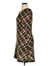 Perceptions Argyle Brown Casual Dress Size 1X - photo 5