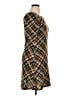 Perceptions Argyle Brown Casual Dress Size 1X - photo 4