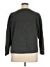 Liz Claiborne 100% Cotton Gray Pullover Sweater Size XL - photo 2