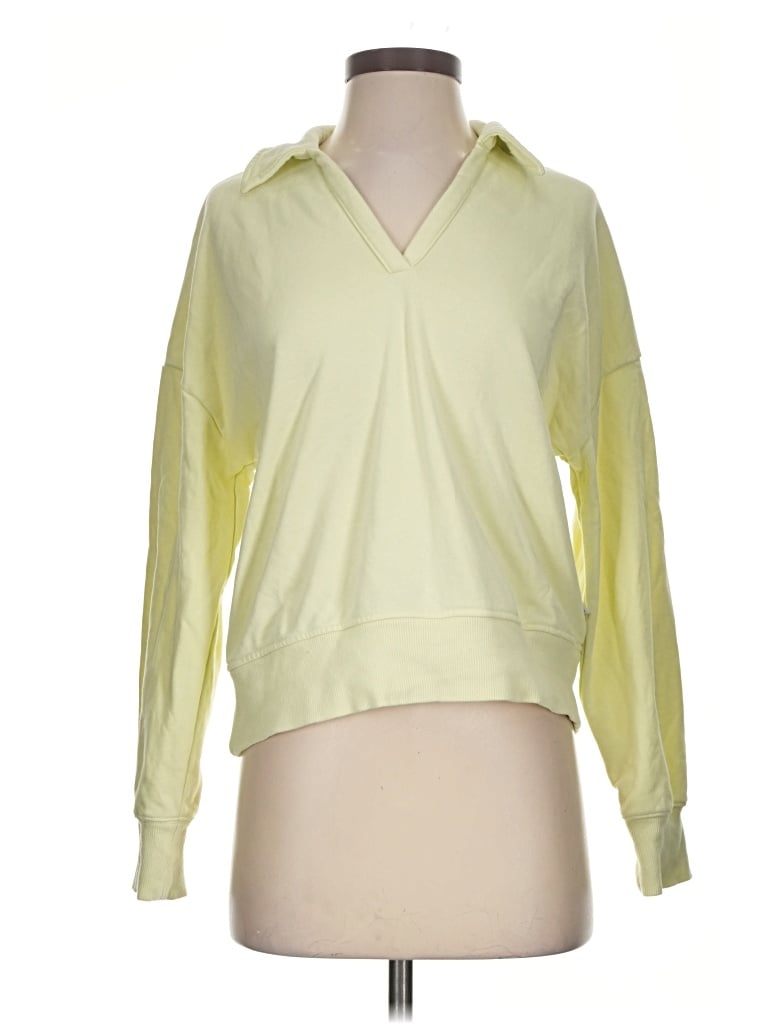Pre-owned Calia Sweatshirt In Yellow