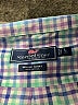 Vineyard Vines 100% Cotton Checkered-gingham Blue Long Sleeve Button-Down Shirt Size 16 - photo 3