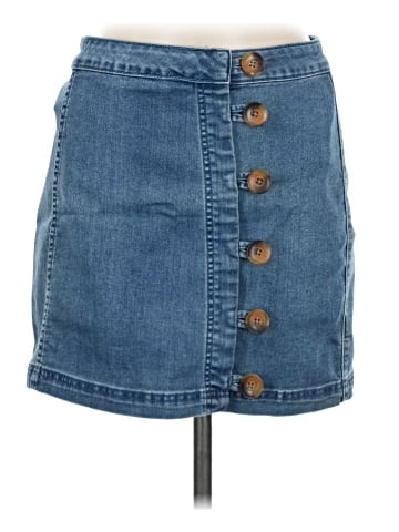 Free People Denim Skirt (view 1)