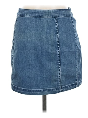 Free People Denim Skirt (view 2)