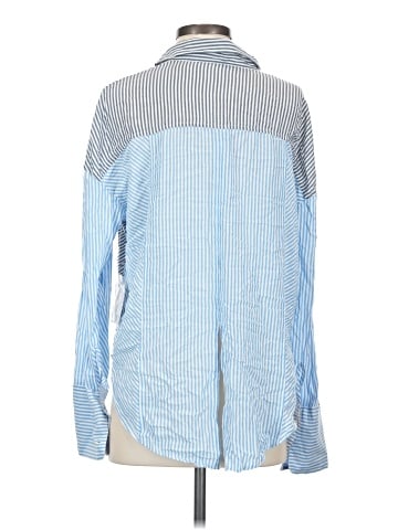 Free People Long Sleeve Button-Down Shirt (view 2)