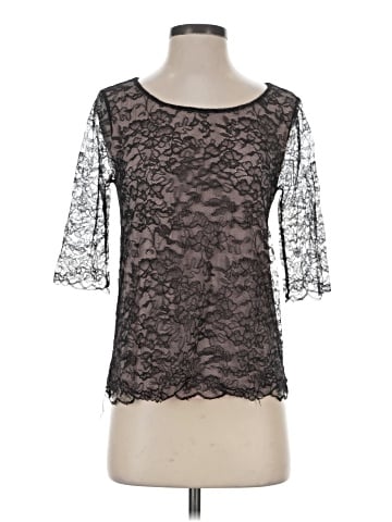 Velvet 3/4 Sleeve T-Shirt (view 1)