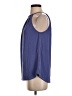 Green Envelope Solid Blue Sleeveless Blouse Size XS - photo 5