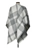 Unbranded 100% Acrylic Plaid Gray Wrap One size - photo 2