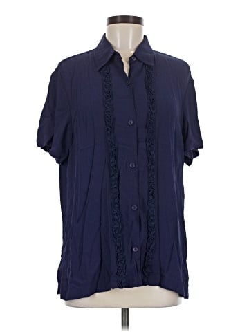 Josephine Chaus Short Sleeve Blouse (view 1)