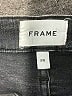 FRAME Chevron-herringbone Black Jeans Size 26 waist - photo 7