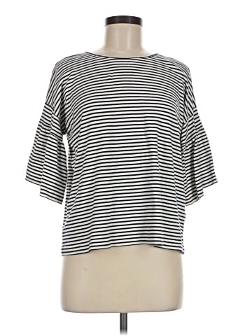 Repeat Cashmere 3/4 Sleeve T-Shirt (view 1)