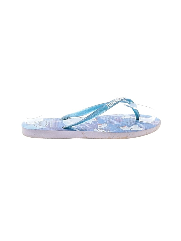 Pre-owned Havaianas Kids' Flip Flops In Blue