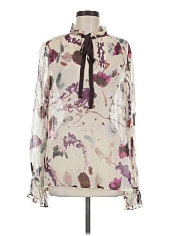 Reiss Long Sleeve Blouse (view 1)