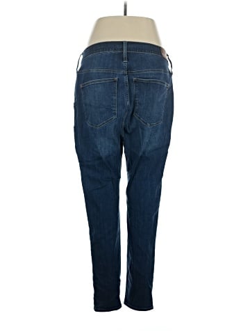 Madewell Curvy High-Rise Skinny Jeans in Danny Wash: TENCEL&trade; Denim Edition (view 2)