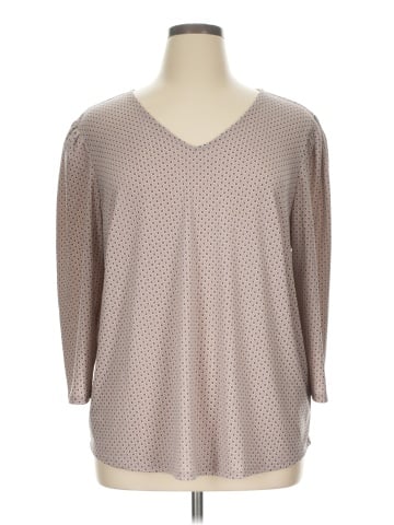 Adrianna Papell 3/4 Sleeve Top (view 1)