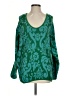 BDG Paisley Teal Green Pullover Sweater Size XS - photo 1