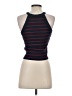 Uniqlo 100% Polyester Blue Tank Top Size S - photo 2