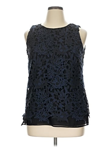 White House Black Market Sleeveless Blouse (view 1)