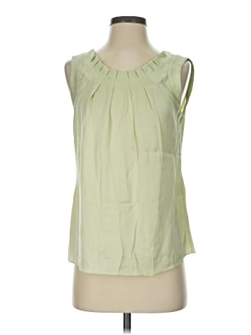 Elie Tahari Sleeveless Silk Top (view 1)