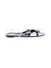 Wild Diva Silver Flip Flops Size 7 - photo 1